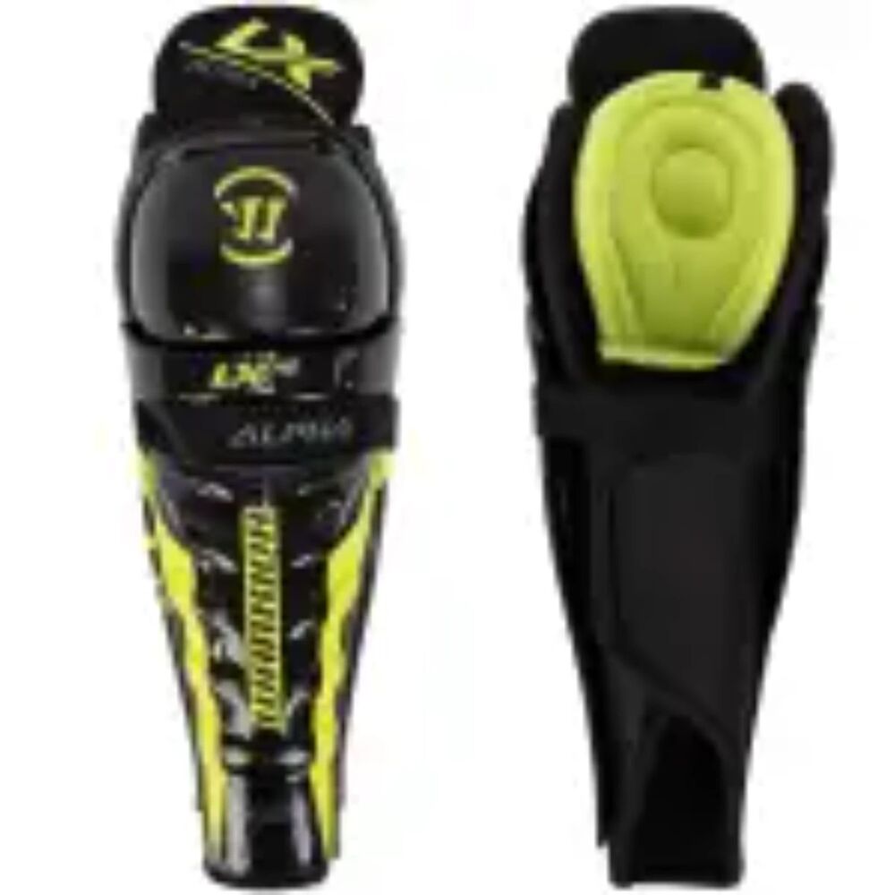 Warrior Alpha LX 40 Junior Hockey Shin Guards (one) new with tags